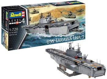 REV05170 - Navire d'assaut USS Tarawa LHA-1 à assembler et à peindre