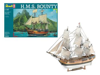 REV05404 - Bateau H.M.S. Bounty à assembler et à peindre