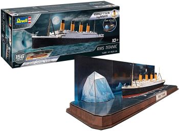 REV05599 - Bâteau RMS Titanic + Puzzle 3D (Iceberg) à assembler
