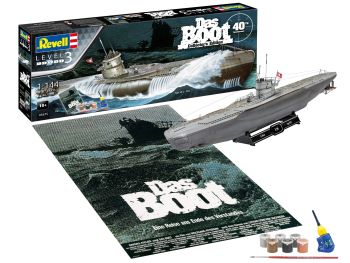 REV05675 - Bateau Das Boot Edition Collector - 40e anniversaire à assembler et à peindre