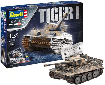 REV05790 - 75 ans Tigre I avec peinture à assembler et à peindre