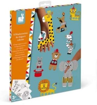 JAN07782-07784 - Lot de porte clés et marionnettes de doigts