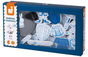 JAN07798 - Coffret de 30 tampons – Warriors stampinoo