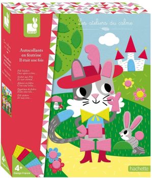 JAN07817 - Autocollants en feutrine – Il était une fois