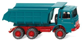 WIK086633 - MAN 6x2 Benne Bleu et rouge