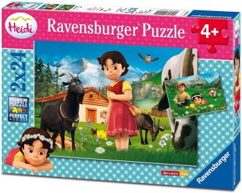 RAV090914 - 2 Puzzles 24 Pièces HEIDI