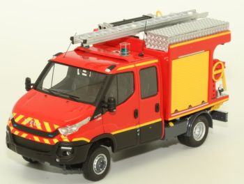 ALERTE0091 - IVECO Daily 2014 pompier double cabine Magirus Camiva CCIRL