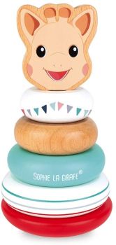 Culbuto Sophie la Girafe en bois