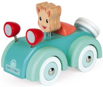 JAN09507 - Voiture à promener SOPHIE LA GIRAFE