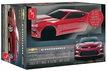 AMT1020M/12 - CHEVROLET Camaro SS 2016 Rouge à assembler