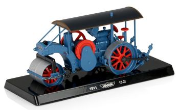 Rouleau compacteur HAMM Bleu année 1911
