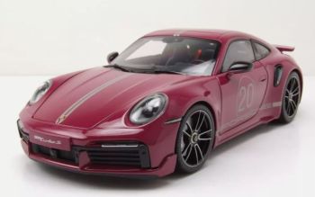 MNC113069075 - PORSCHE 911 Turbo S Coupe Sport design 2021 rouge