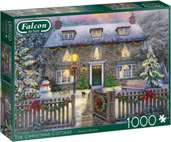 JMB11313 - Puzzle 1000 pièces Le chalet de Noël
