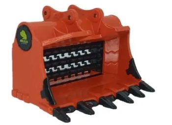 GF114 - Codet concasseur cribleur ALLU Transformer M3-25 pour pelle de 70-120 Tonnes - Attache 14mm