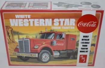 AMT1160/06 - WESTERN STAR camion 6x4 COCA-COLA à assembler et à peindre
