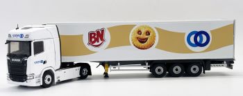 ELI118115 - SCANIA 770 S V8 4x2 avec remorque frigo 3 Essieux - BN - STEF