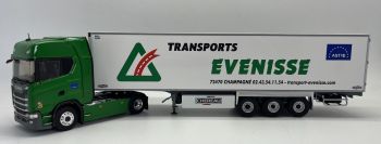 ELI118204 - SCANIA 500 S 4x2 avec remorque frigo Transports EVENISSE