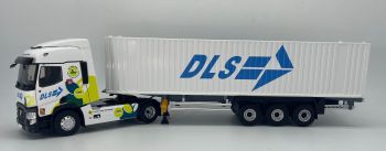 ELI118370 - RENAULT T 480 4x2 avec porte container et container - Transport DLS