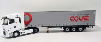ELI118539 - RENAULT T HIGH 4x2 2023 avec remorque bâchée Transports  COUE