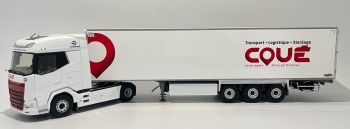 ELI118541 - DAF XG 4x2 avec remorque frigo 3 Essieux Transports  COUE