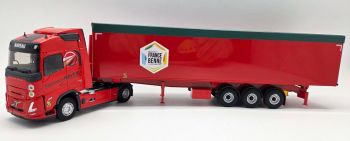 ELI118666 - VOLVO Aero 4x2 avec benne céréalière 3 Essieux Transports NAVEAU