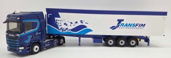 ELI118798 - SCANIA 500 S 4x2 avec remorque benne cerealiere 3 Essieux TRANSFIM