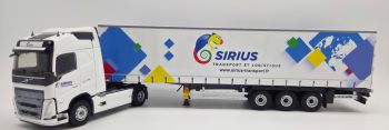 ELI118807 - VOLVO FH 4x2 2020 avec remorque Tautliner 3 Essieux SIRIUS Transport et Logistique