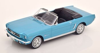 WBXWB124119 - FORD Mustang cabriolet 1965 Bleu turquoise metallique