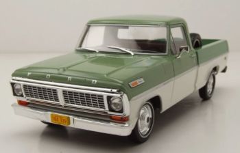 WBXWB124252 - FORD F-100 1970 Vert et blanc