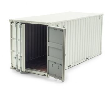 HOL1256 - Container 20 pieds Blanc