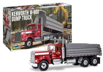 REV12628 - Camion Kenworth W-900 Dump à assembler et à peindre