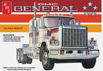 AMT1272/06 - GMC General 1976 6x4 à assembler et à peindre