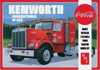 AMT1286/06 - KENWORTH Conventional W-925 6x4 - COCA-COLA à assembler et à peindre