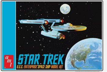 AMT1296/12 - U.S.S. Enterprise Space Ship - STAR TREK à assembler et peindre