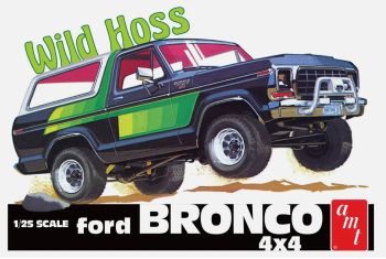 AMT1304/12 - FORD Bronco 4x4 1978 - Wild Hoss à assembler et à peindre