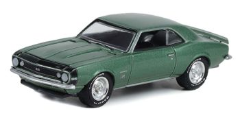 GREEN13320-A - CHEVROLET Camaro SS 369 1967 verte de la série GL MUSCLE sous blister