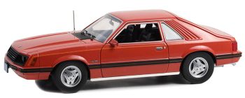 GREEN13601 - FORD Mustang Ghia rouge moyen 1979 de la série TV Charlie's Angels 1976-1981