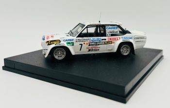 TRO1422 - FIAT 131 Abarth #7 3eme au rallye d'Argentine 1980 REUTEMANN / PERISSUTTI