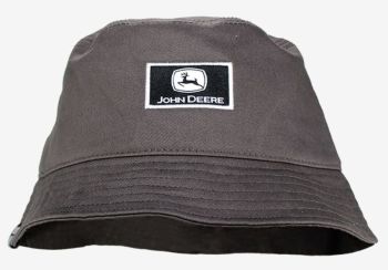 MC14430878CH - Chapeau en sergé gris JOHN DEERE