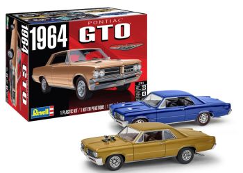 REV14574 - Voiture PONTIAC GTO 1964 à assembler et à peindre