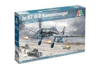 ITA1466 - Avion Ju-87G-2 Kanonenvogel à assembler et à peindre