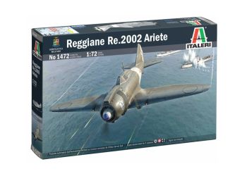ITA1472 - Avion de chasse REGGIANE Re.2002 Ariete à assembler et à peindre