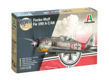 ITA1490 - Avion militaire FOCKE-WULF FW-190 A-8/F à assembler et à peindre