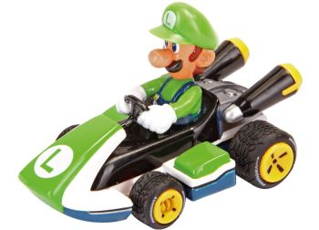 CARRERA15817039-D - Karting à friction vert MARIO KART en boite - Luigi