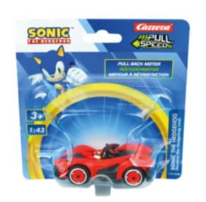 CARRERA15818328 - Voiture spéciale à friction SONIC the Hedgehog sous blister  - Rouge - Shadow