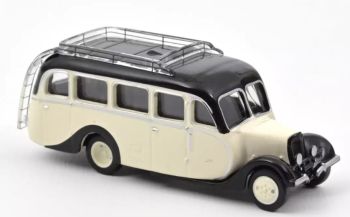 NOREV159924 - CITROEN U23 Autocar 1947 Noir et Beige