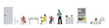 NOC16284 - Ensemble de figurines Thématiques - Salle à manger