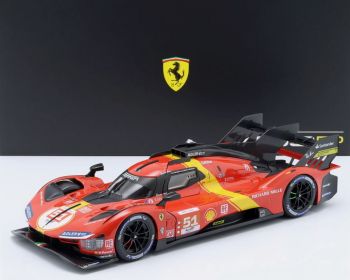 BUR16311-51 - FERRARI 499P turbo V6 #51 Team Ferrari 24h du Mans 2023 A.PIER GUIDI / J.CALADO / A.GIOVINAZZI