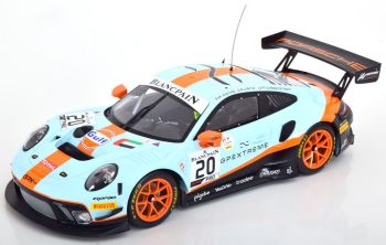 IXO-LEGT18-23003 - PORSCHE 911 GT3 R #20 gagnant des 24H SPA 2019 GULF RACING G.CHRISTENSEN / LIETZ / ESTRE