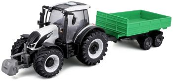 BUR31676 - VALTRA N174 blanc avec remorque
